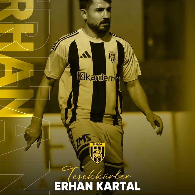 Aliağa FK'da Erhan Kartal ayrıldı