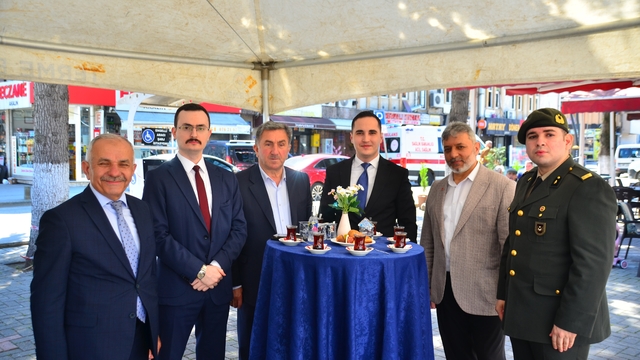 Terme'de geleneksel bayramlaşma töreni