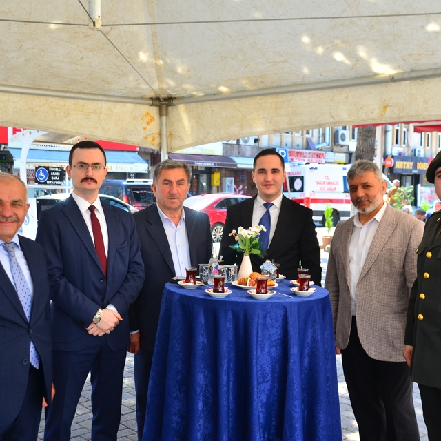 Terme'de geleneksel bayramlaşma töreni