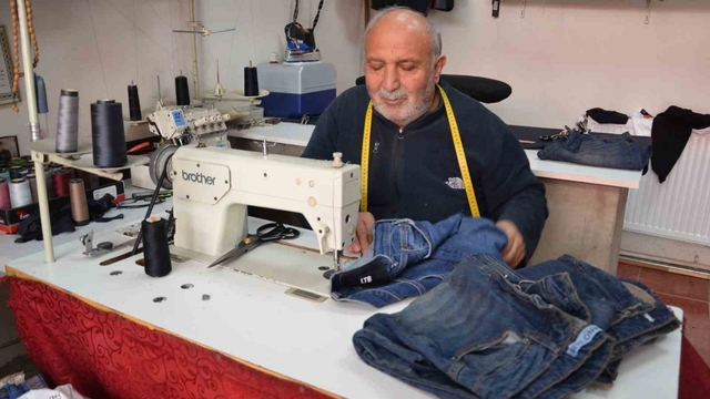 Tercan'da terzilere bayram yoğunluğu
