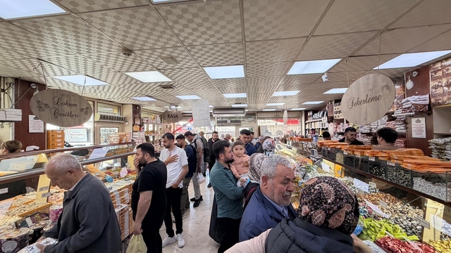 Şekercilerde 'bayram' yoğunluğu