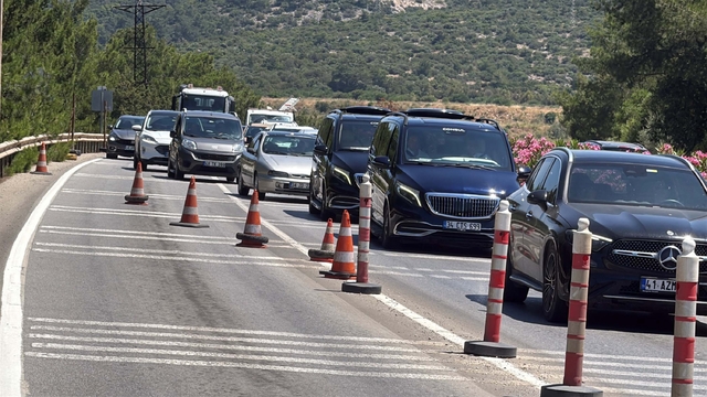 Bodrum'a Kurban Bayramı tatili kapsamında 150 bin araçla 500 bin kişi geldi