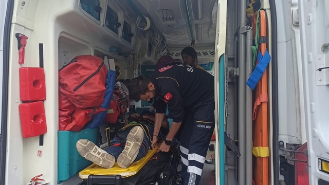 Konya'da otomobil ile motosiklet çarpıştı: 1 yaralı