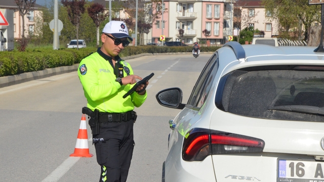 İnegöl'de trafik denetimleri artırıldı