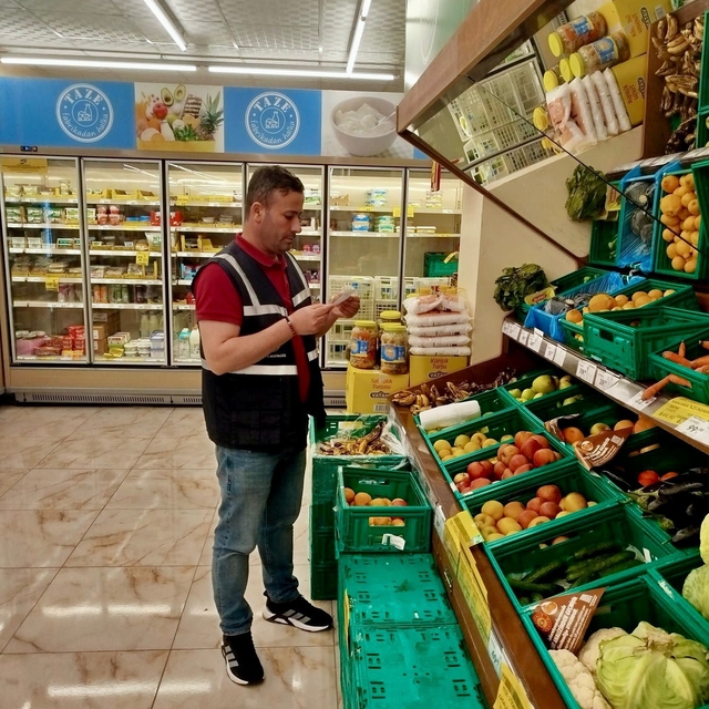 Siirt'te bayram öncesi denetimler artırıldı fiyat ve etiketler tek tek ince...