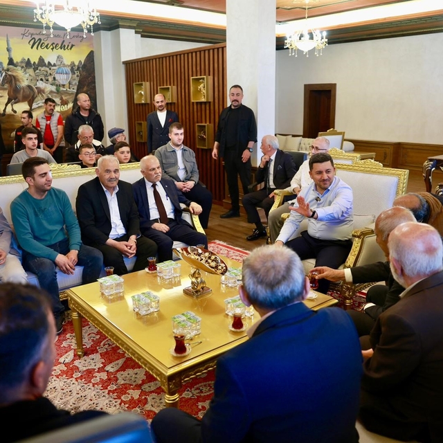 Nevşehir Belediyesinde bayramlaşma maratonu