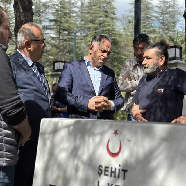 Çankırı'da şehitler dualarla anıldı