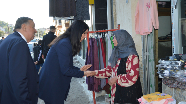 AK Parti'li Karaaslan, Havza'da bayramlaşma programına katıldı