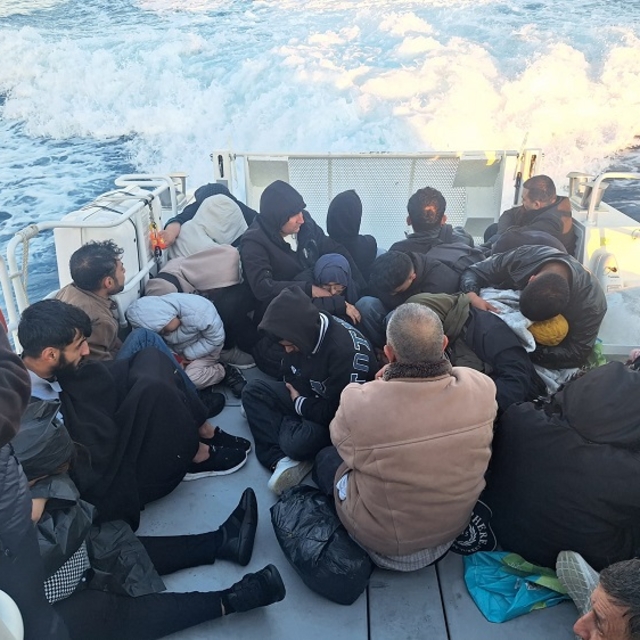 Çanakkale'de 31 düzensiz göçmen yakalandı