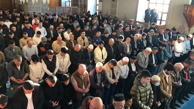 Samsun'da Kurban Bayramı namazı kılındı