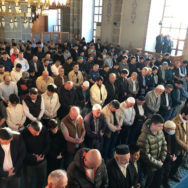 Samsun'da Kurban Bayramı namazı kılındı