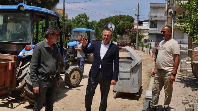 Ayvalık'ta yol müjdesi