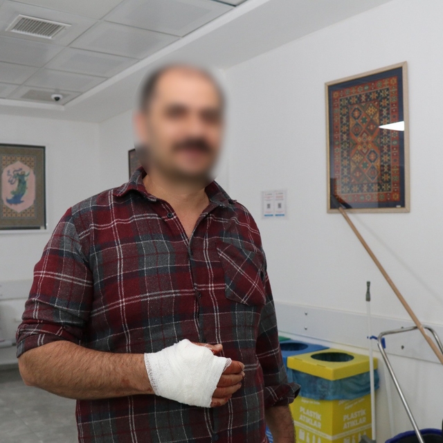 Oltu'da acemi kasaplar acil serviste yoğunluk oluşturdu