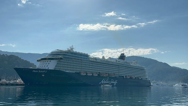 Marmaris'e Kurvaziyer bereketi