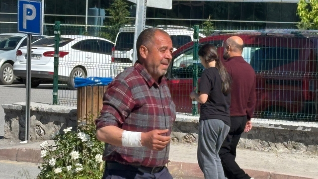Malatya'da acemi kasaplar hastane yolunu tuttu