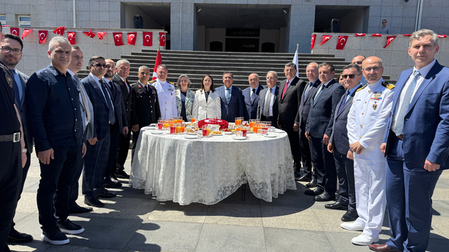 Bartın'da bayramlaşma programları düzenlendi