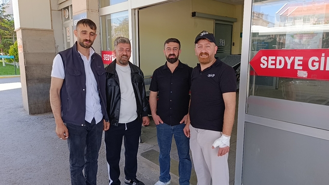 Kırşehir'de yaralanan acemi kasaplar hastanelik oldu
