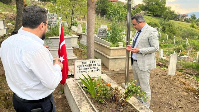 Şehit ailelerine bayram ziyareti