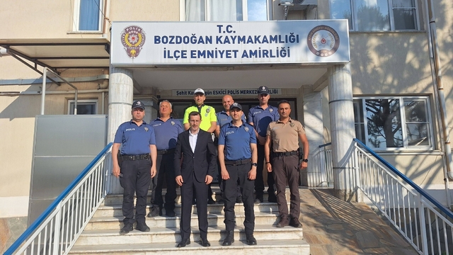 Kaymakam Polat, bayram mesaisindeki personeli yalnız bırakmadı