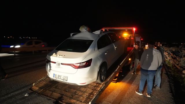 Muş-Bingöl kara yolunda otomobil ata çarptı: 7 yaralı