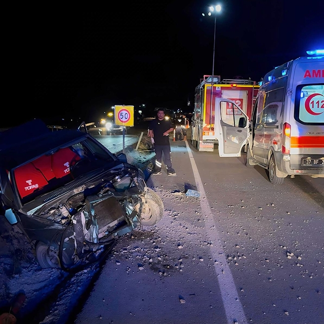 Kastamonu'da kaza: 2 yaralı