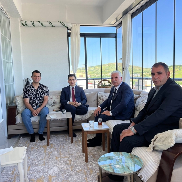 Başkan Karamehmetoğlu şehit aileleriyle buluştu