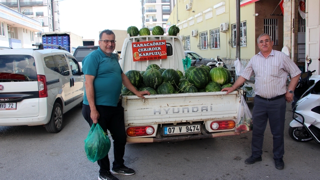 'Fiyatı sorulmayan' karpuzun hasadı başladı