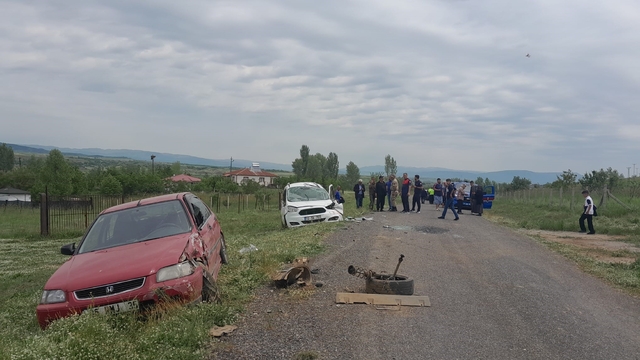 Bingöl'de trafik kazası: 2 yaralı