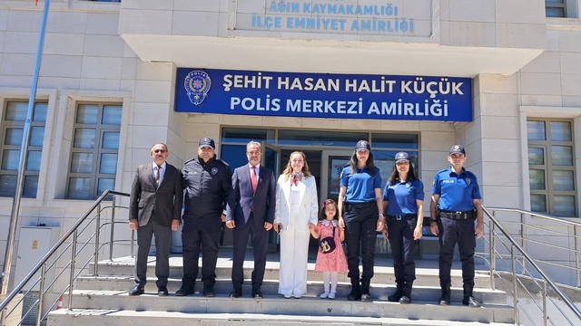 Ağın Kaymakam Yılmaz, bayramda görevli personeli ziyaret etti