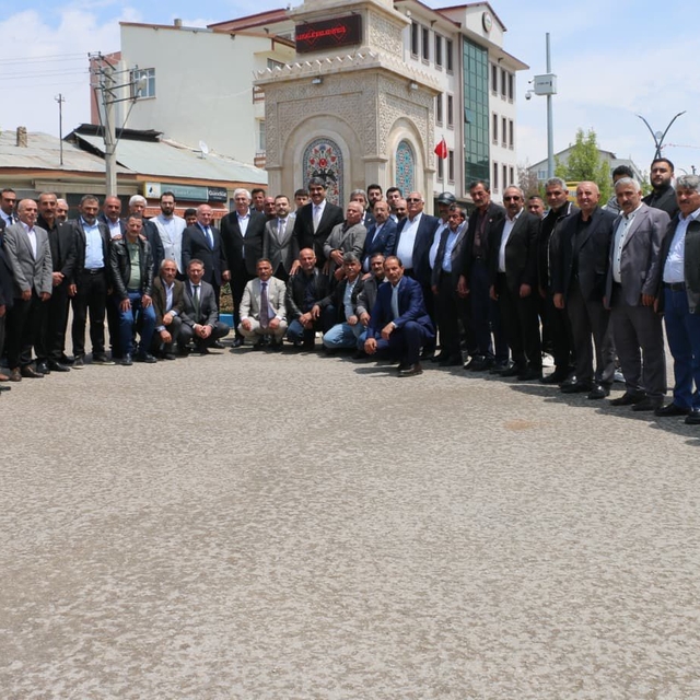 Aşkale'de bayramlaşma programı