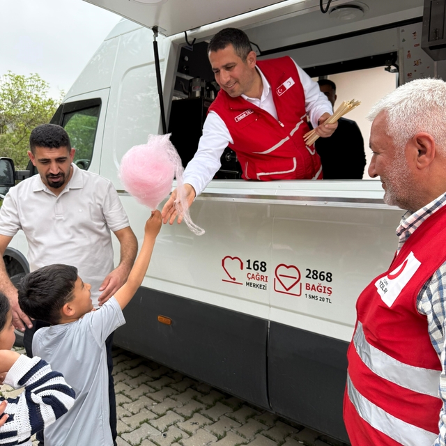 Muradiye'de çocuklar için bayram etkinliği düzenlendi