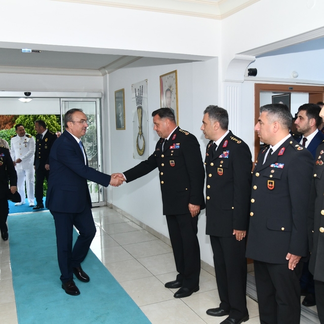Tekirdağ Valisi Soytürk, jandarma personeliyle bayramlaştı