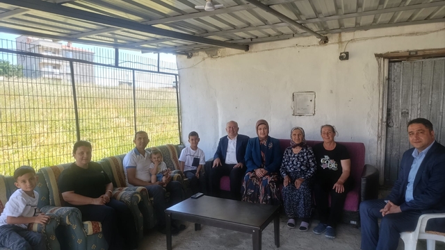 Uzunköprü Kaymakamı Köken'den şehit annesine ziyaret