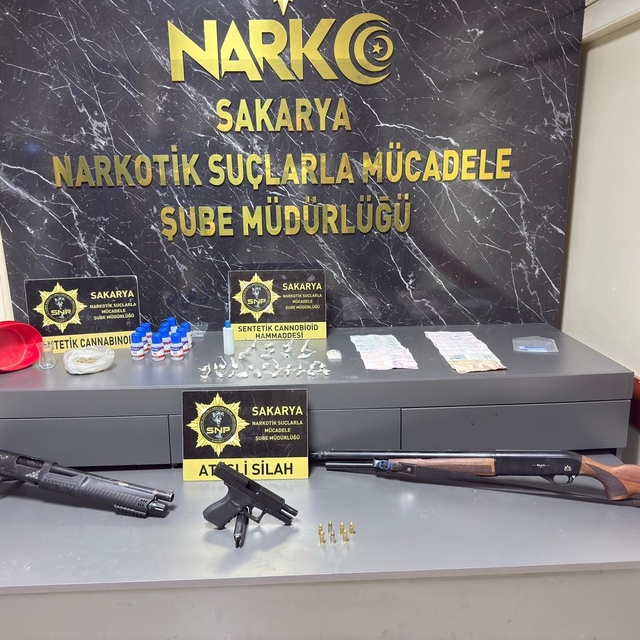 Sakarya'da uyuşturucu operasyonu; 1 tutuklama