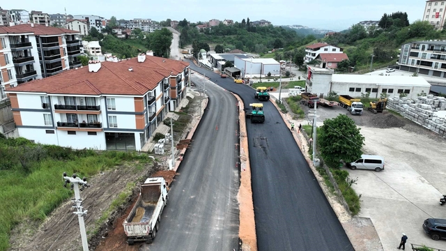 Başiskele'deki Hoca Ahmet Yesevi Caddesi duble yola dönüştürülüyor