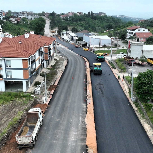 Başiskele'deki Hoca Ahmet Yesevi Caddesi duble yola dönüştürülüyor