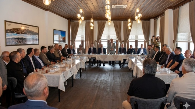 Boyabat'ta bayramlaşma programı düzenlendi