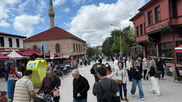 Odunpazarı'nda bayram yoğunluğu
