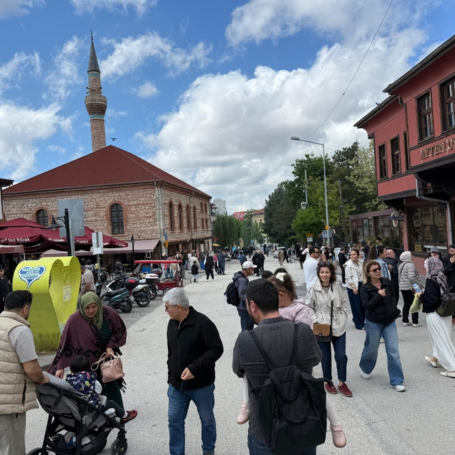 Odunpazarı'nda bayram yoğunluğu