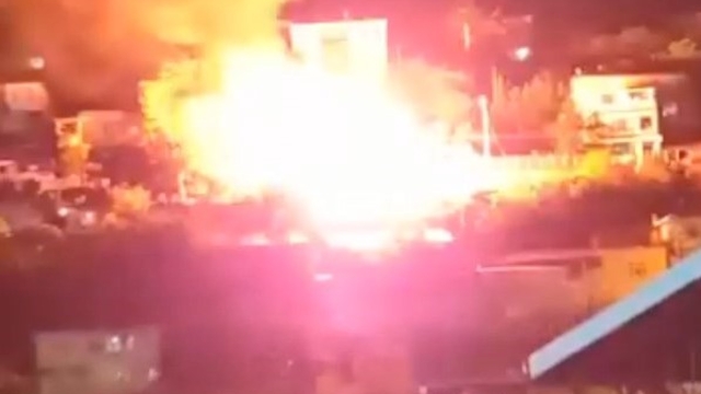 Tek katlı müstakil evde yangın