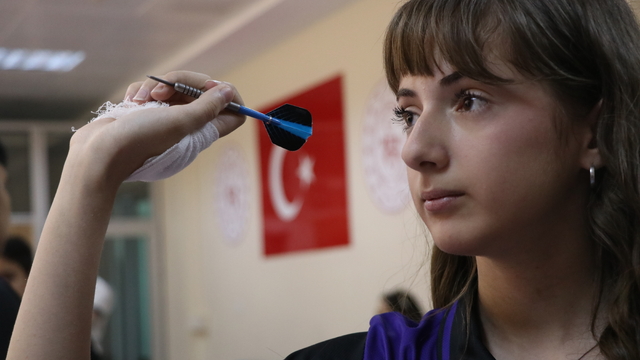 Yalovalı dartçılar milli takım hedefiyle çalışıyor