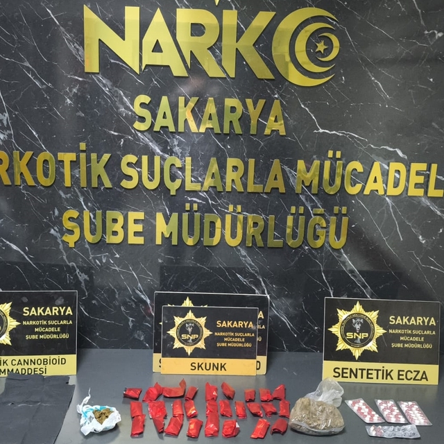Sakarya'da uyuşturucu operasyonunda yakalanan zanlı tutuklandı