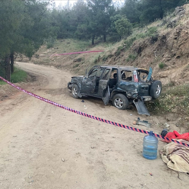 Karacasu'da trafik kazası: 1 ölü 2 yaralı