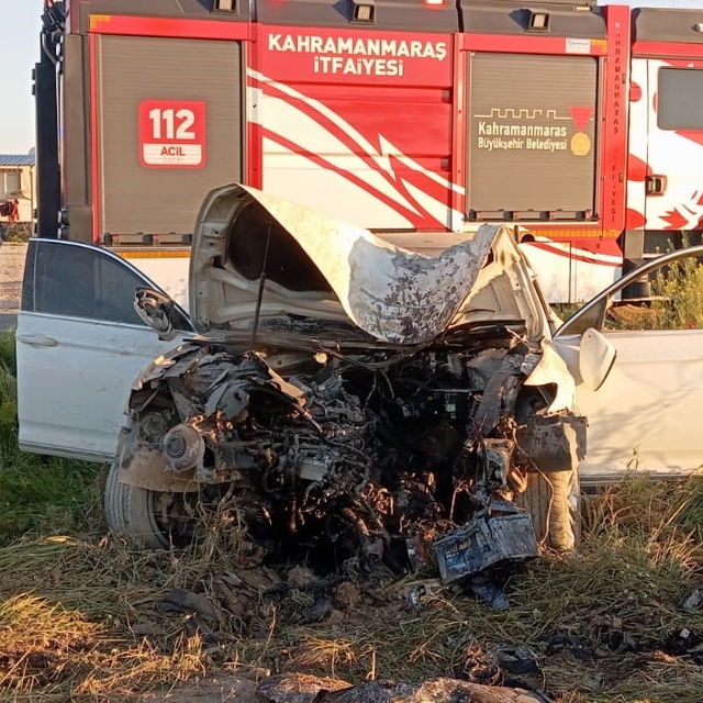 Kahramanmaraş'ta kaza: 1 yaralı