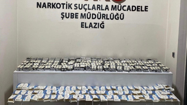 Elazığ'da uyuşturucu operasyonu: 2 tutuklama