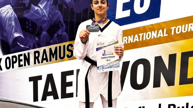Ebrar Acar'dan Avrupa'da gümüş madalya