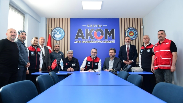 Kestel'de arama kurtarma kapasitesini artıracak imza
Afetlere hazırlık için güç birliği