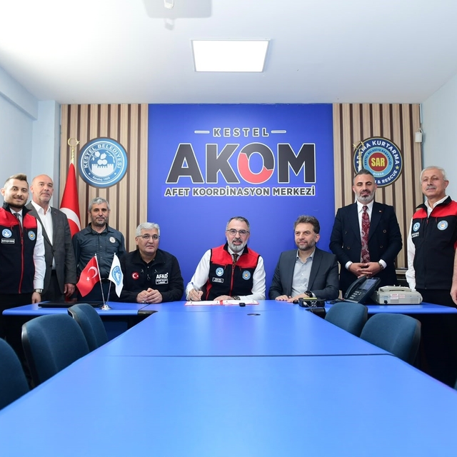 Kestel'de arama kurtarma kapasitesini artıracak imza
Afetlere hazırlık için...