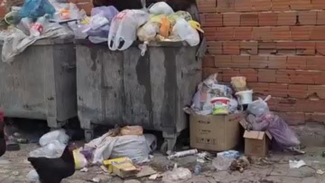 2 haftadır alınmayan çöpler tepki çekti