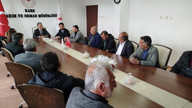 Kars hayvancılığı masaya yatırıldı: Birlik Başkanı Eren Alp'ten Aydın'a ziyaret